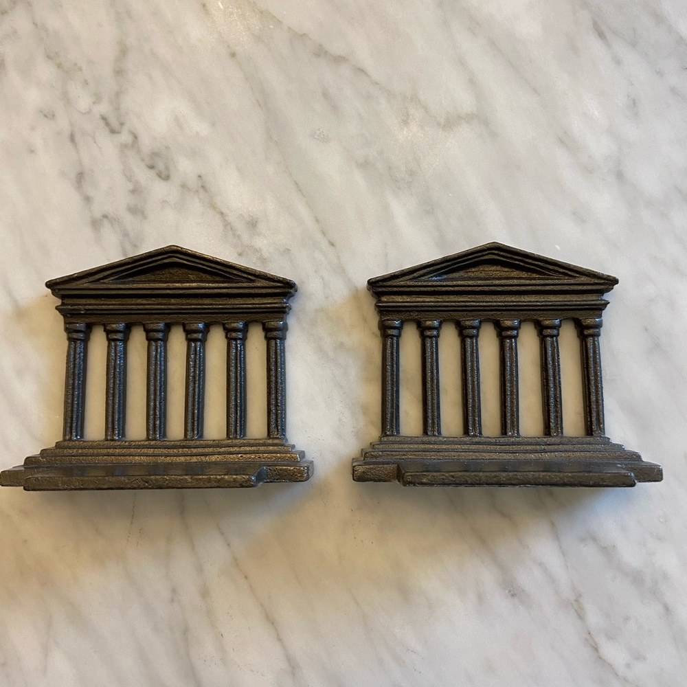 Restoration Hardware Parthenon Small Bookends